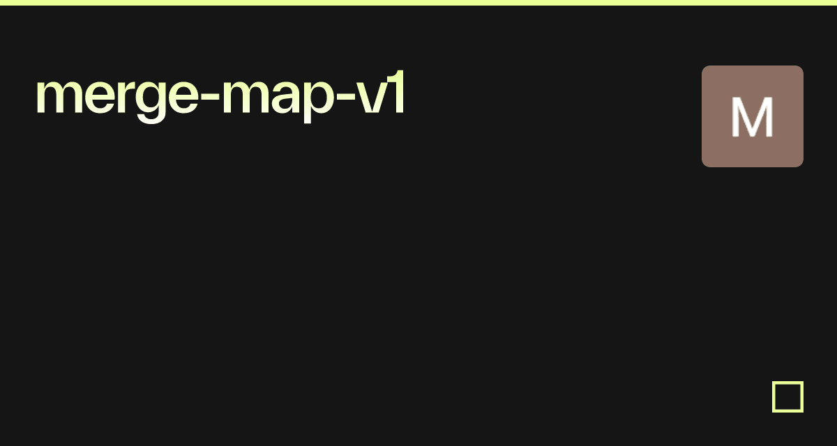 merge-map-v1 - Codesandbox