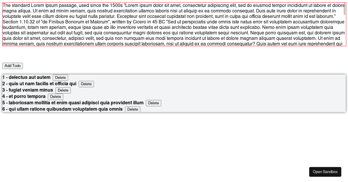 reactperfectscrollbarz (forked) Codesandbox