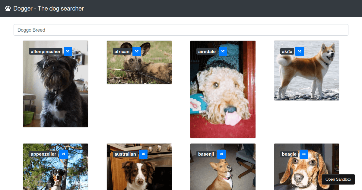 dogger - Codesandbox