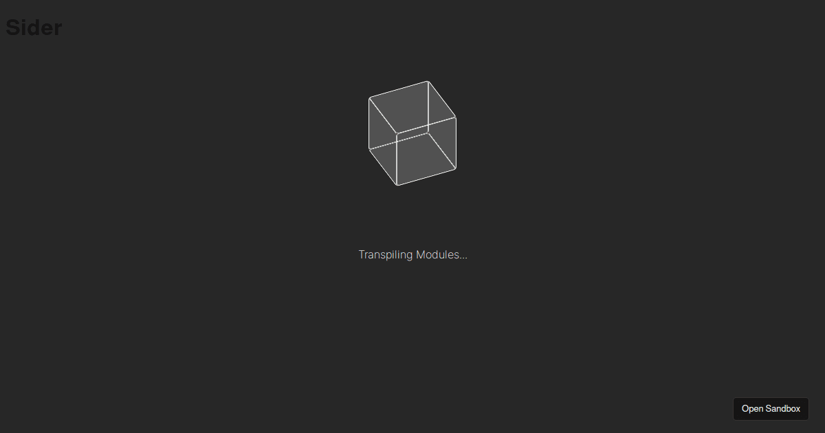 bug demo - Codesandbox