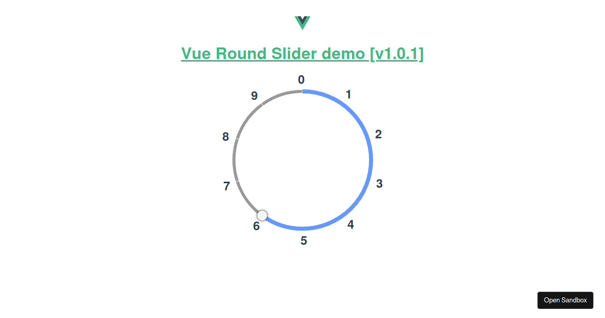 Label number around circle (forked) - Codesandbox