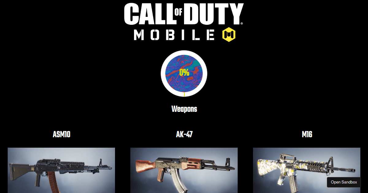 cod_mobile Codesandbox
