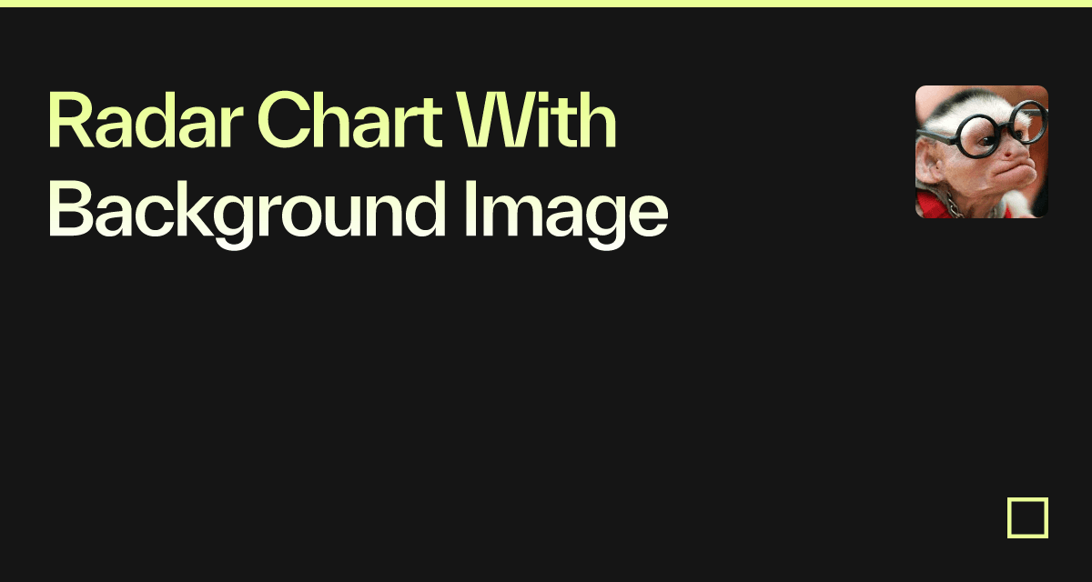 Radar Chart With Background Image - Codesandbox