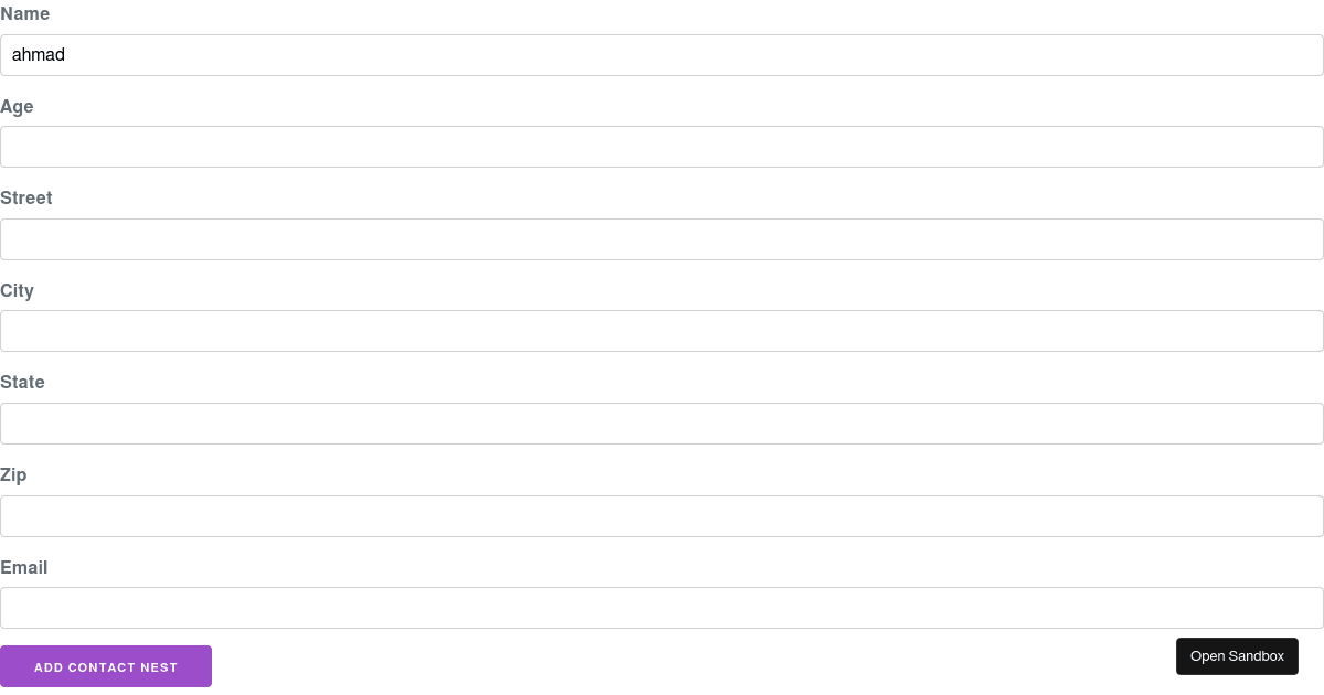 Formik v2 useFormikContext() (forked) - Codesandbox