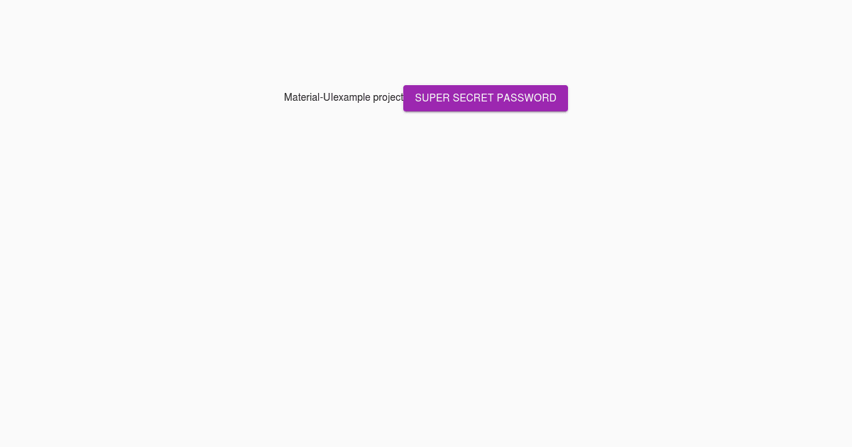 Material UI - React UI Libraries - Codesandbox