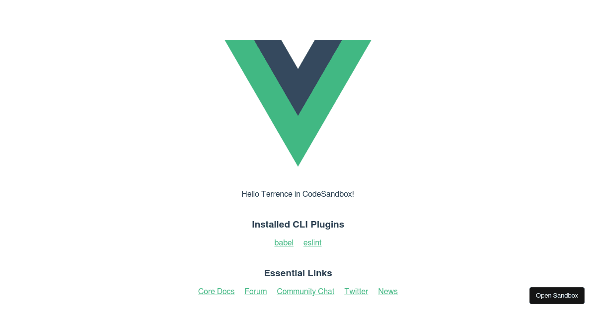 codesandbox - Codesandbox
