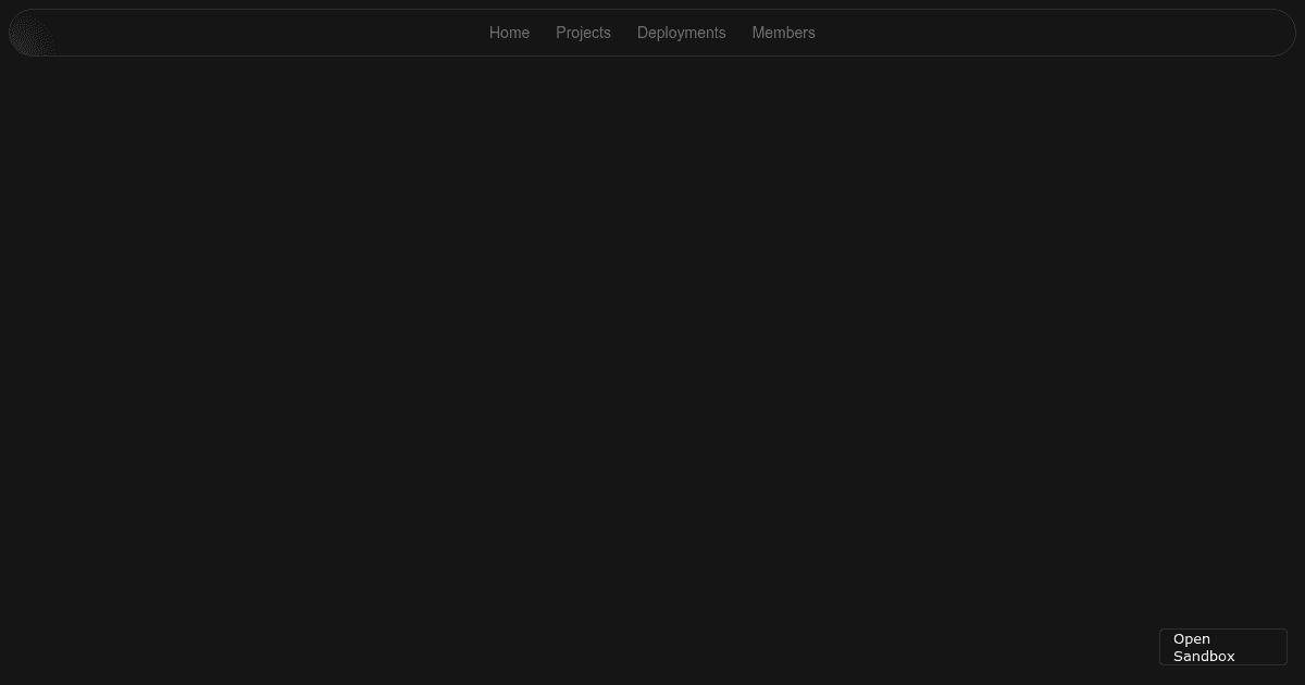simple flashlight tab switcher - Codesandbox