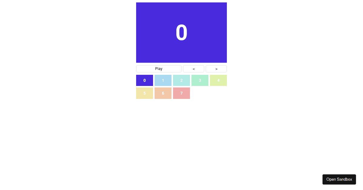 slide - Codesandbox