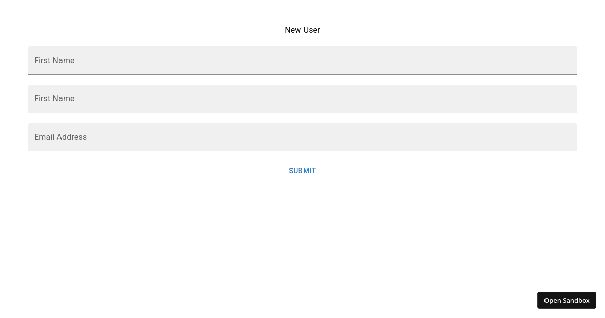 react - Codesandbox