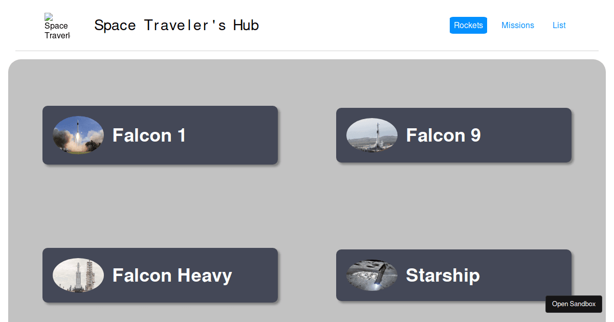 components - Codesandbox