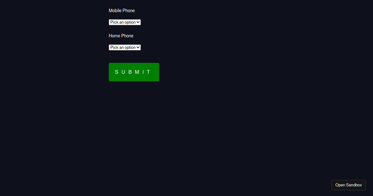 React Hook Form - validation onChange with test - Codesandbox