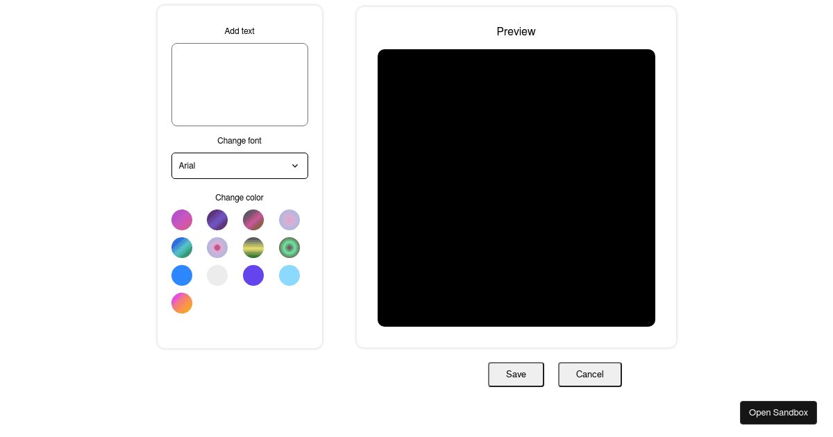 React Typescript (forked) - Codesandbox