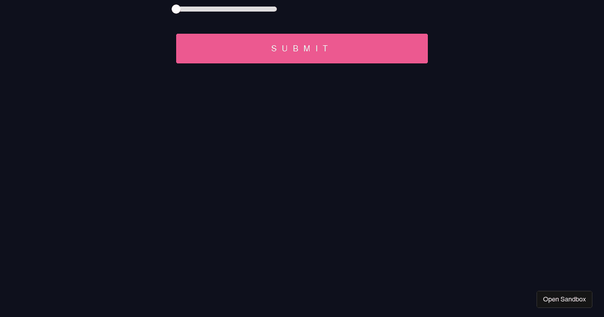 React Hook Form - Slider Controller with Child (forked) - Codesandbox
