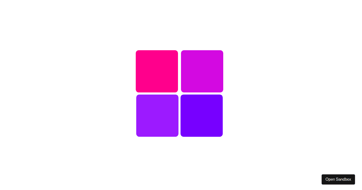 Framer Motion: Reorder animation - Codesandbox