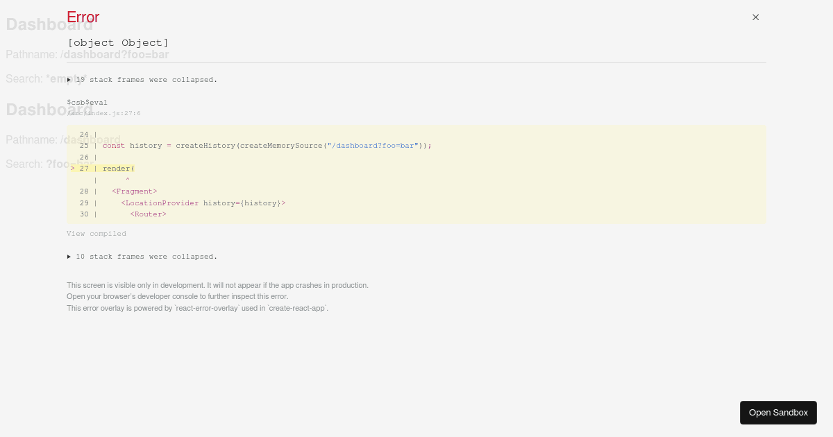 Reach Router Starter v1 - Codesandbox