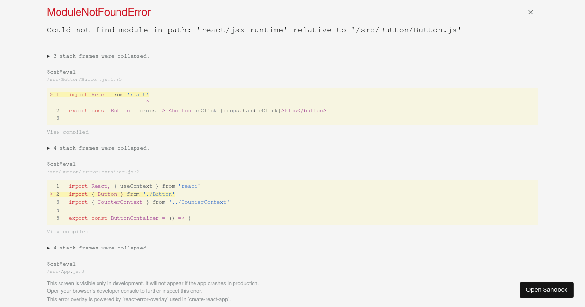 new - Codesandbox