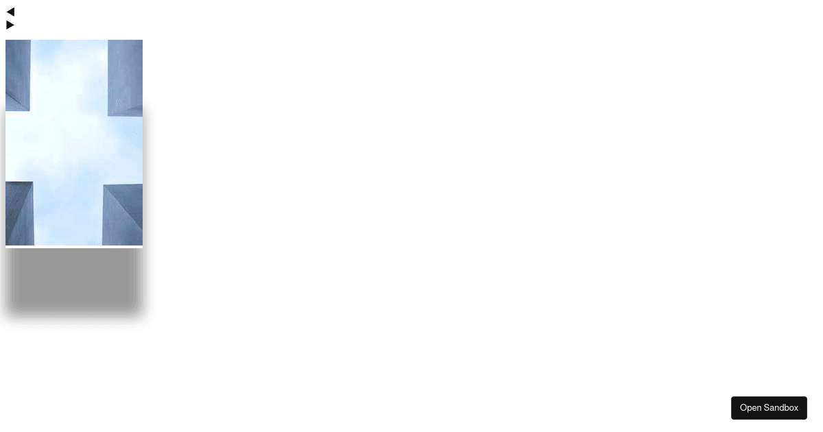 Image carousel with react-spring useTransition (forked) - Codesandbox