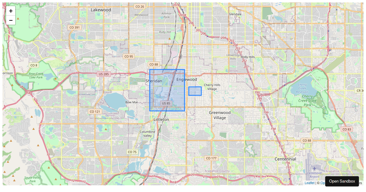 Geojson dragging - Codesandbox