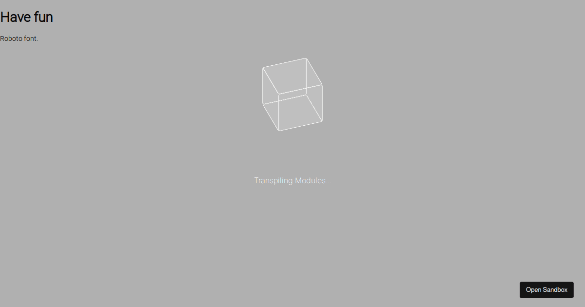 JQuery LESS MODERN NORMALIZE - Codesandbox