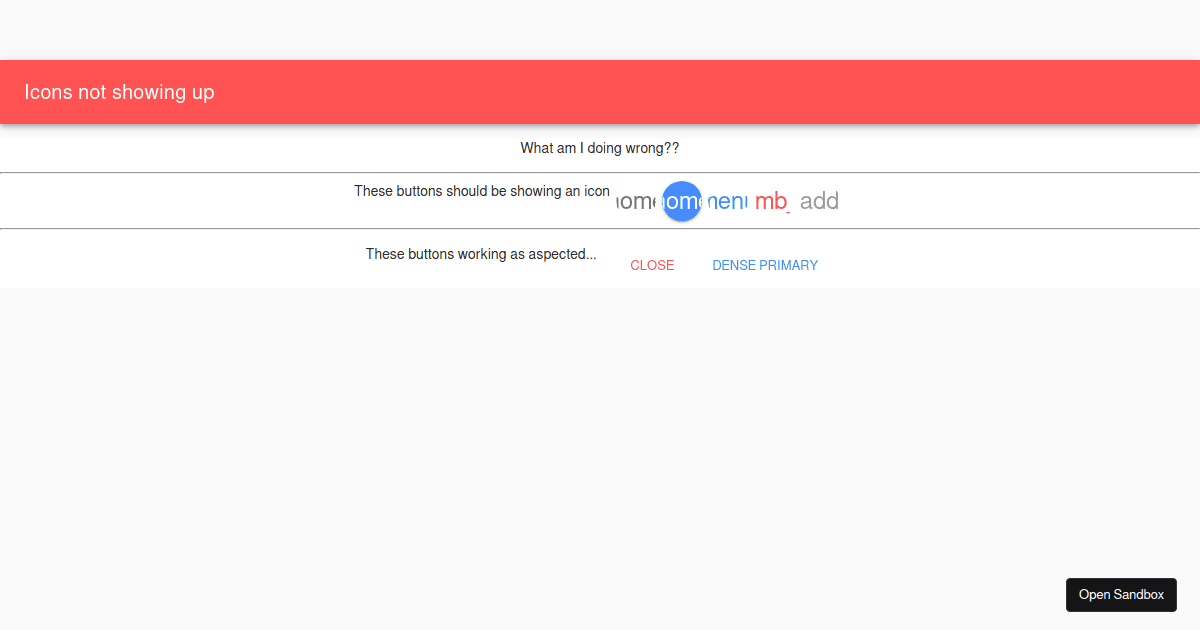 Vue Template - Codesandbox
