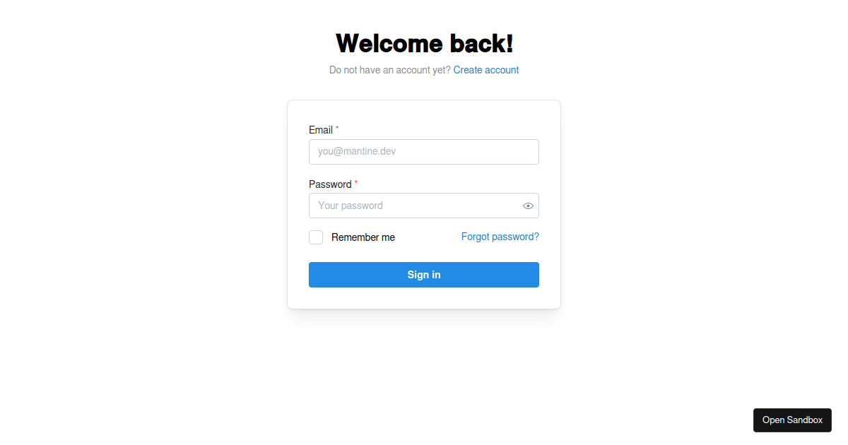 mantine-template - Codesandbox