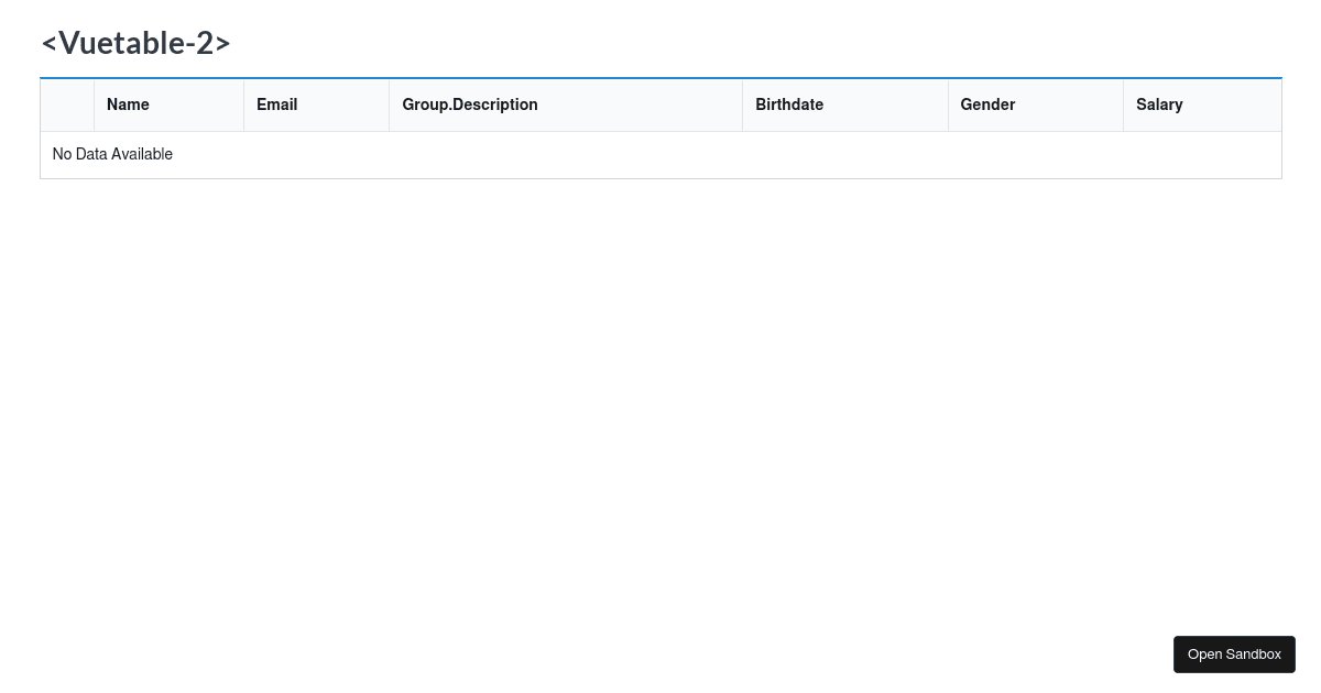 Vuetable-2: (v1.7) PrettyCheckbox (forked) - Codesandbox