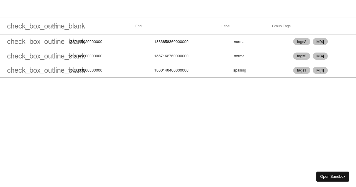 Vue Template - Codesandbox