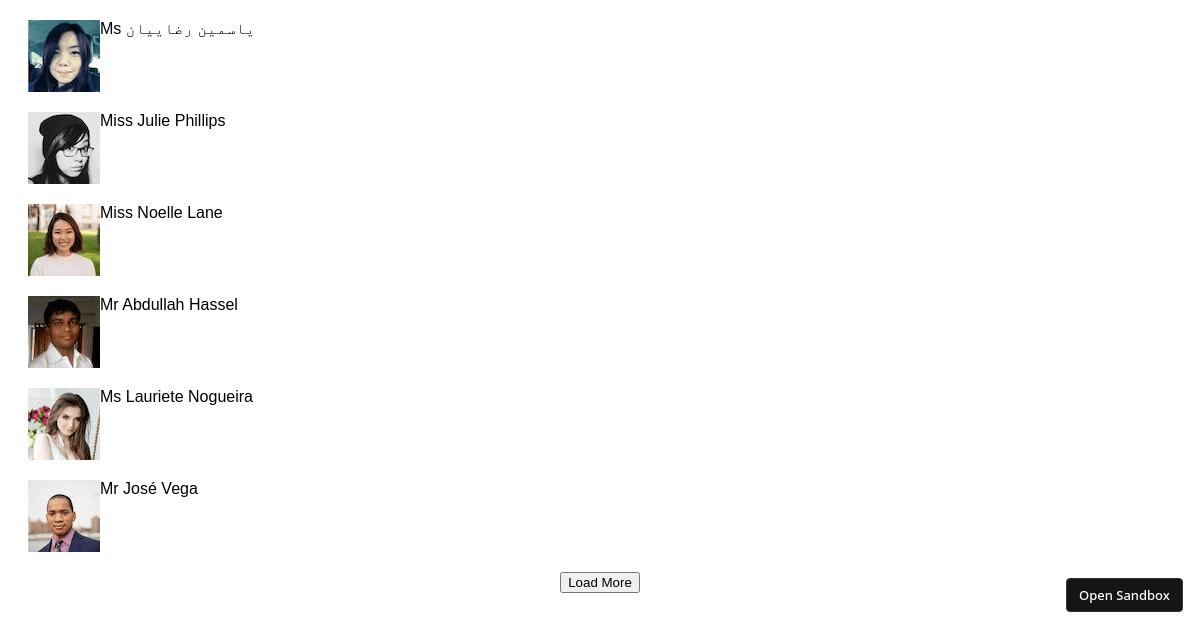 Anant-Raj/Random-user-list - Codesandbox