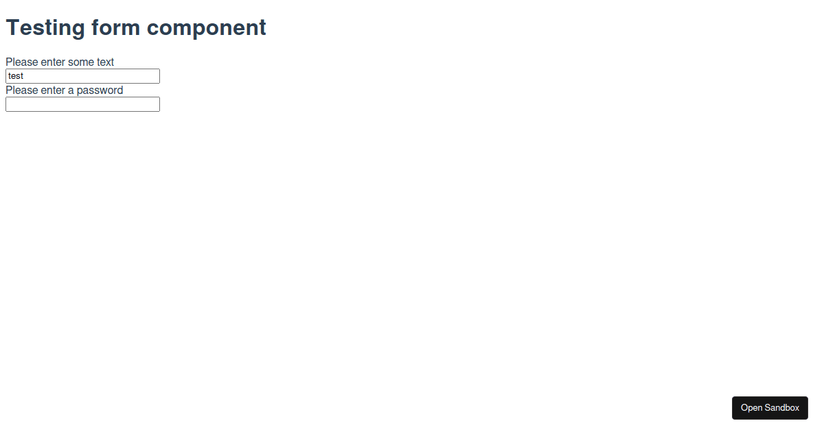 Vue Wrapped Form Element - Handling listeners and data type - Codesandbox