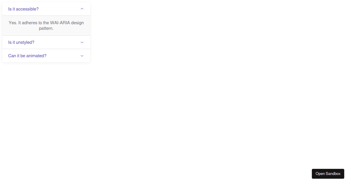 react - Codesandbox