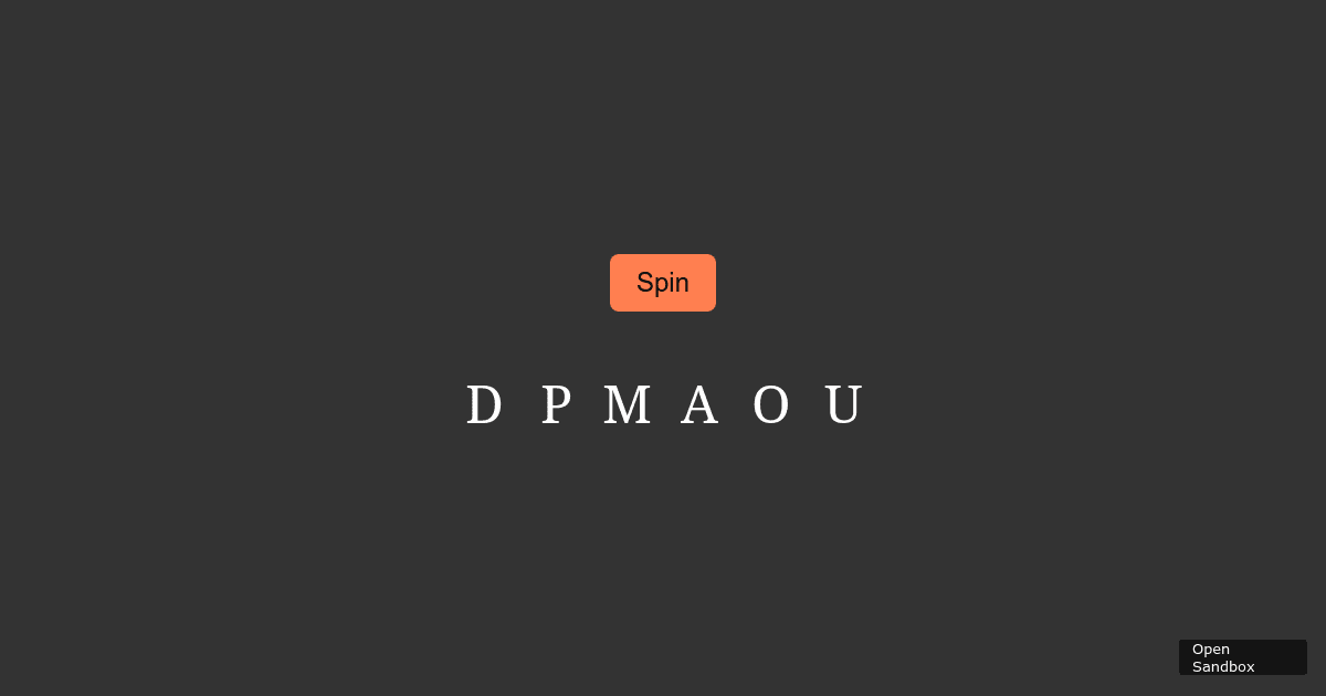 Odometer Codesandbox