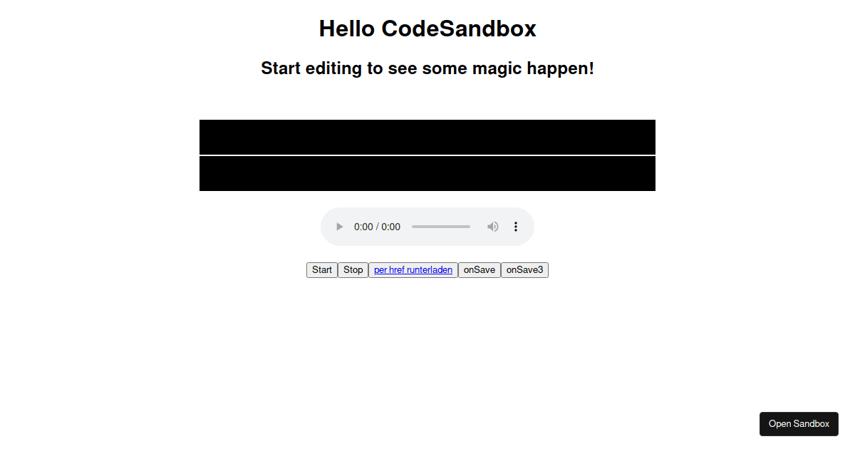 React_Audio_Recorder_byFave Codesandbox