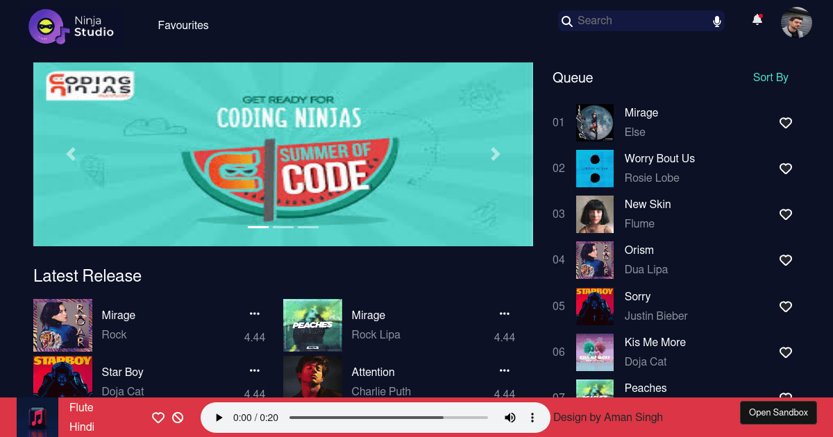 music-player-1 - Codesandbox