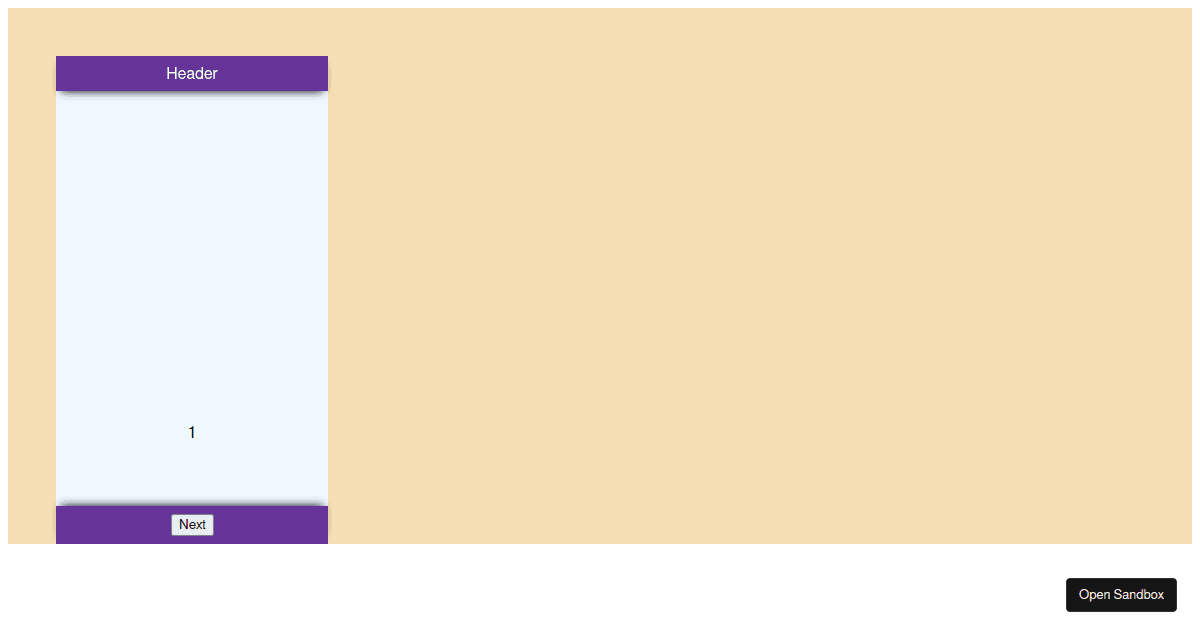 Scroll into center - Codesandbox