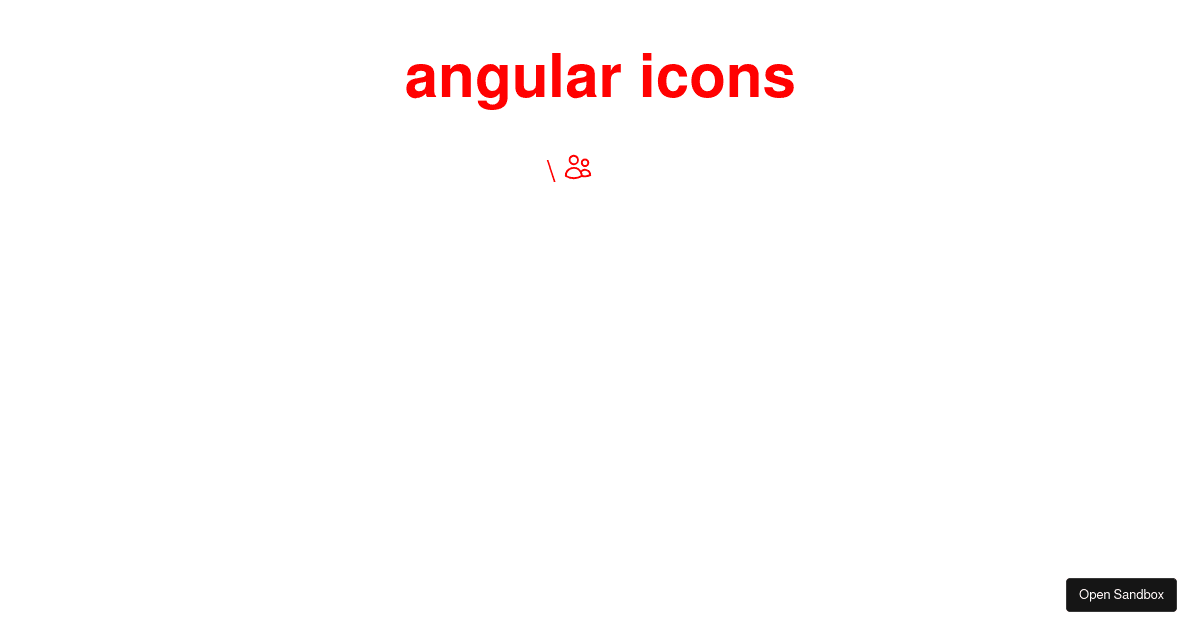 icons (Angular icons) (forked) - Codesandbox
