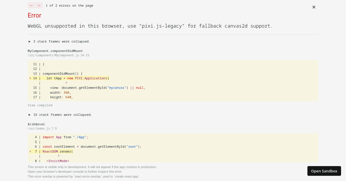 pixi-anim (forked) - Codesandbox