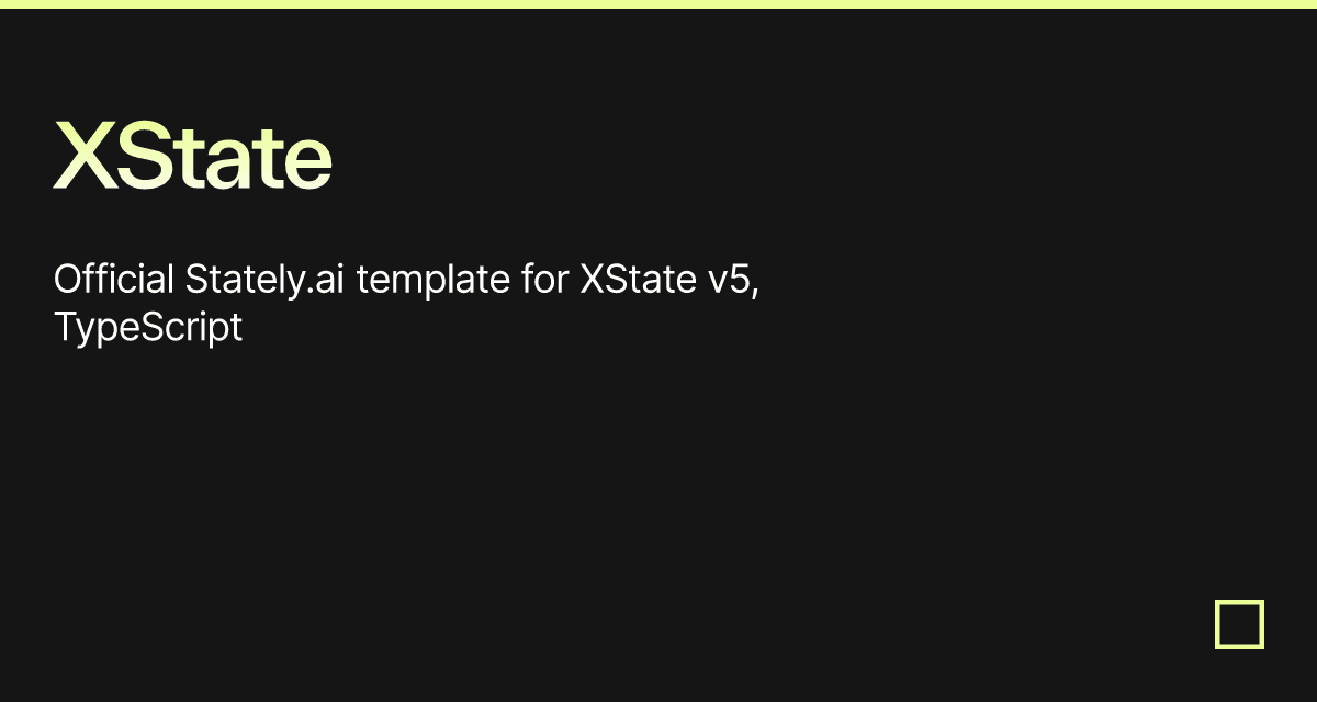 XState - Codesandbox