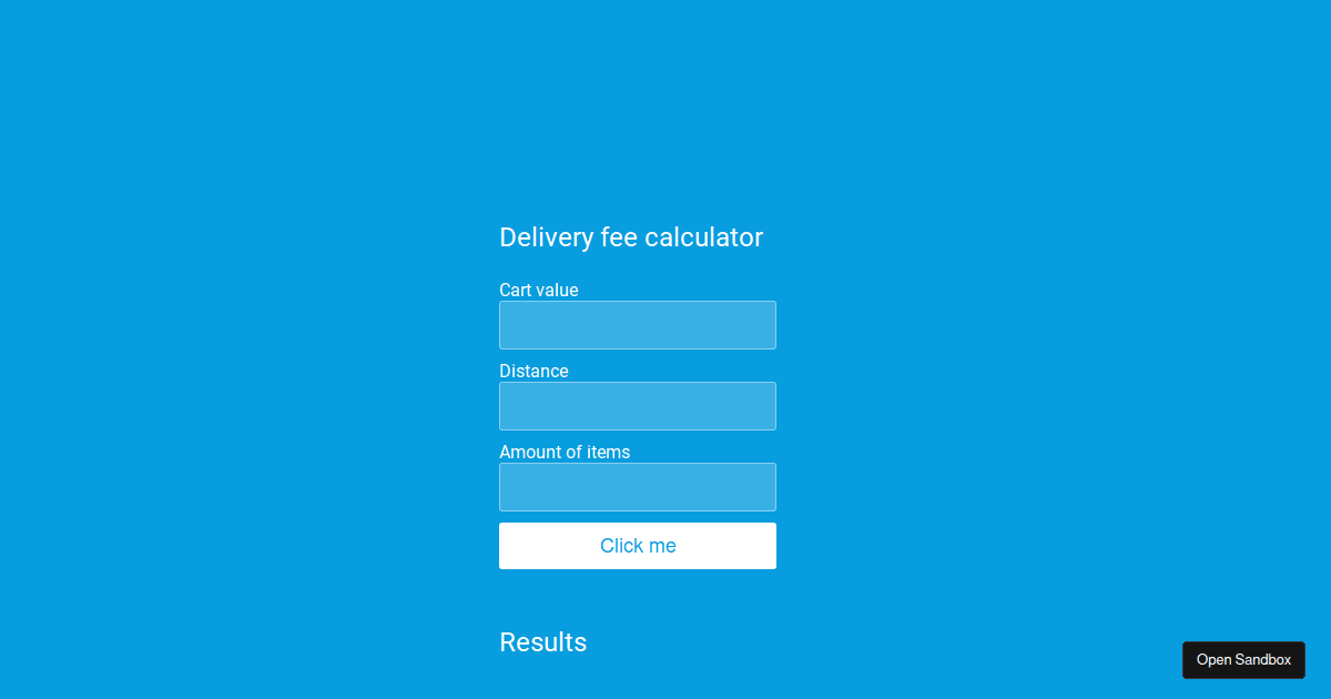 Calculator.js - Codesandbox
