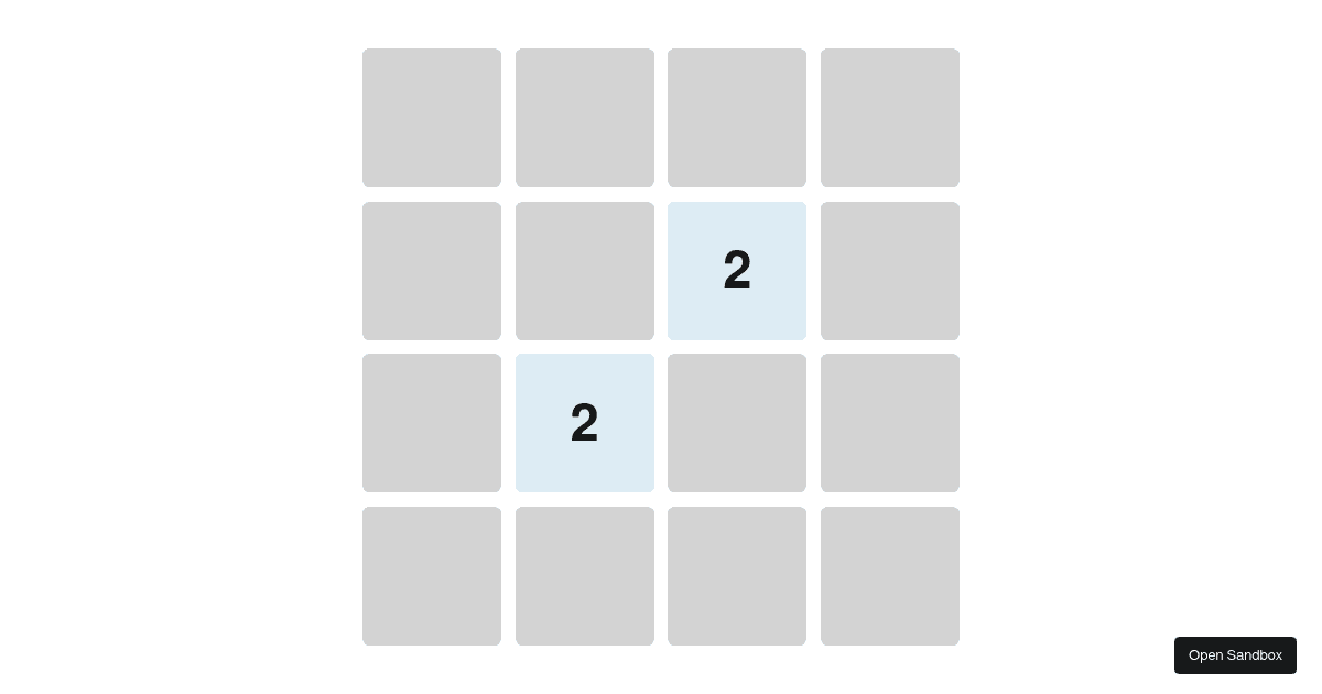 add new tile when move - Codesandbox