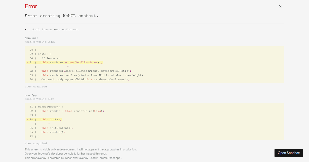 Recycle Particles - Codesandbox