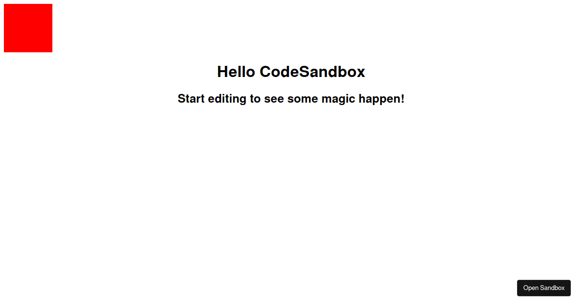 Loading - Codesandbox