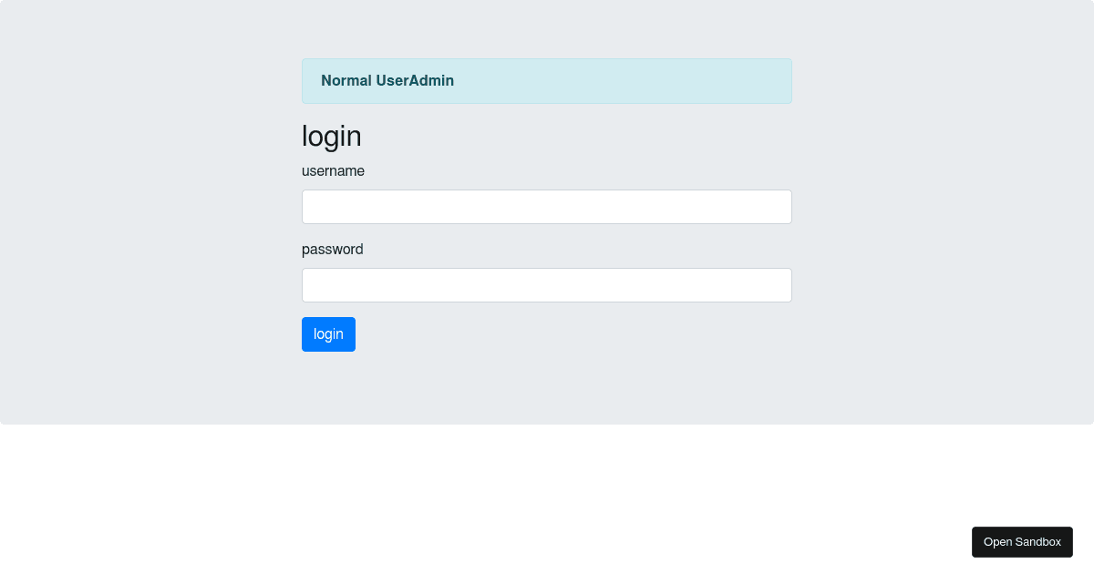 reactrouterdomroleauth Codesandbox