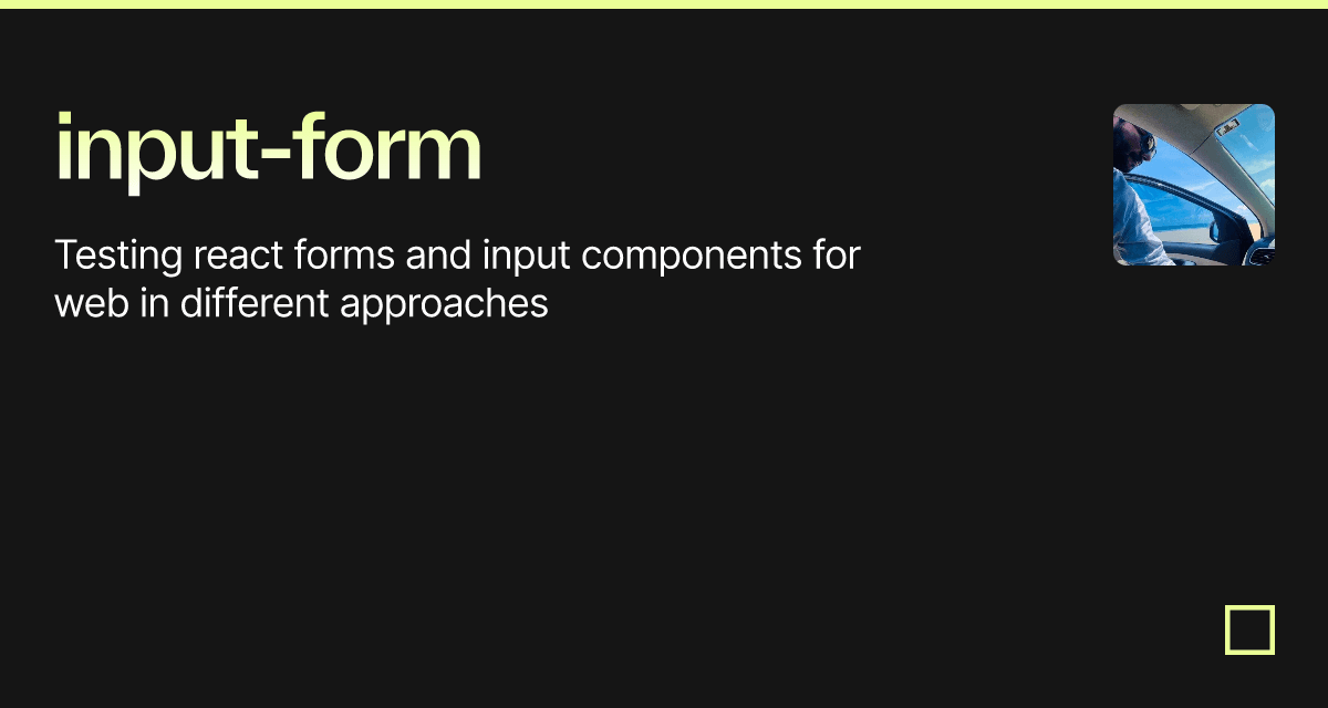 input-form - Codesandbox