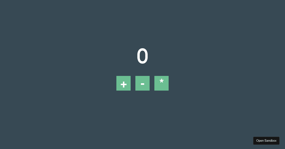 useState Hook (forked) - Codesandbox