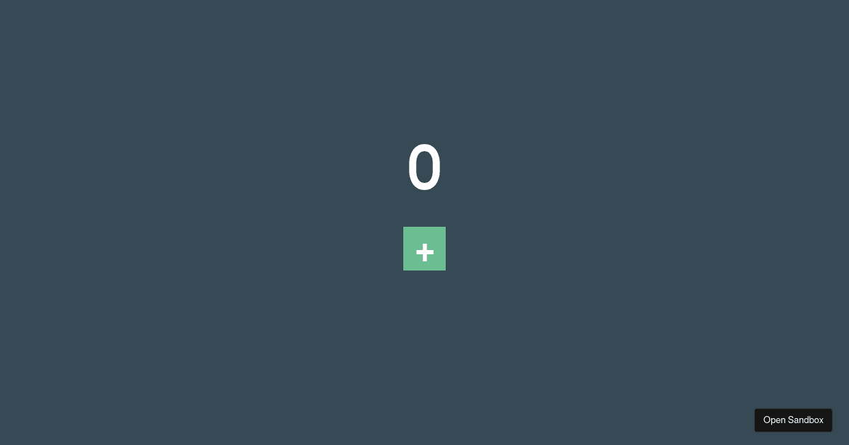 useState Hook Completed - Codesandbox