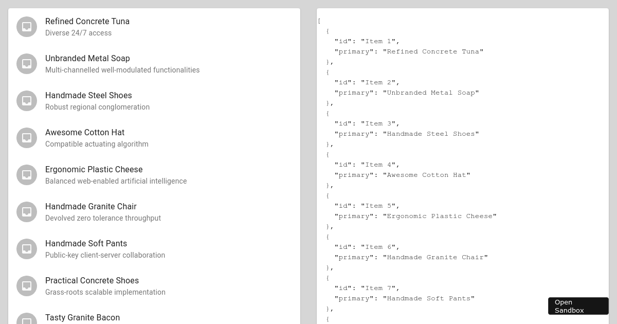 Draggable Material UI (forked) - Codesandbox