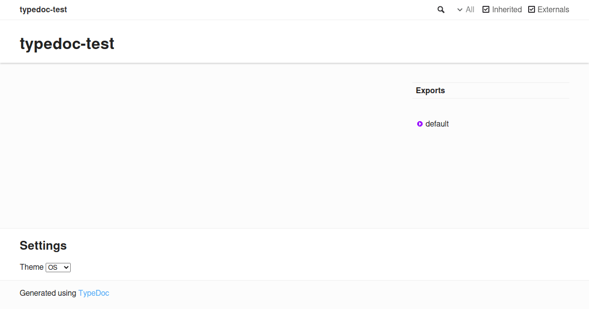 Typedoc Anonymous Return Types forked Codesandbox