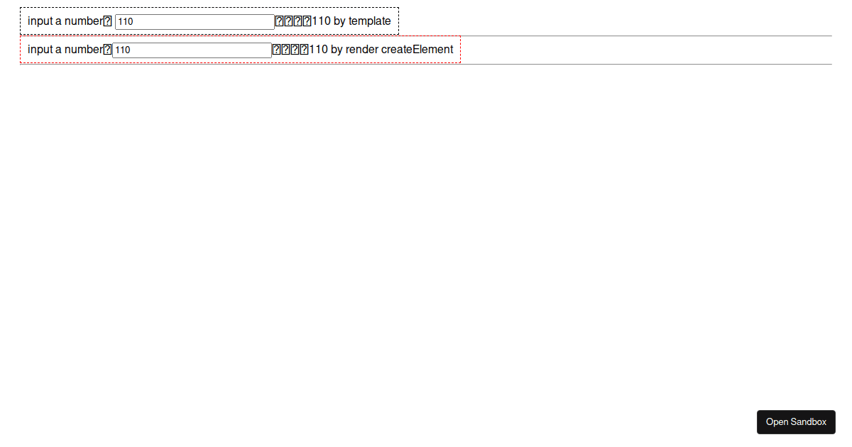 vmodel-in-render - Codesandbox