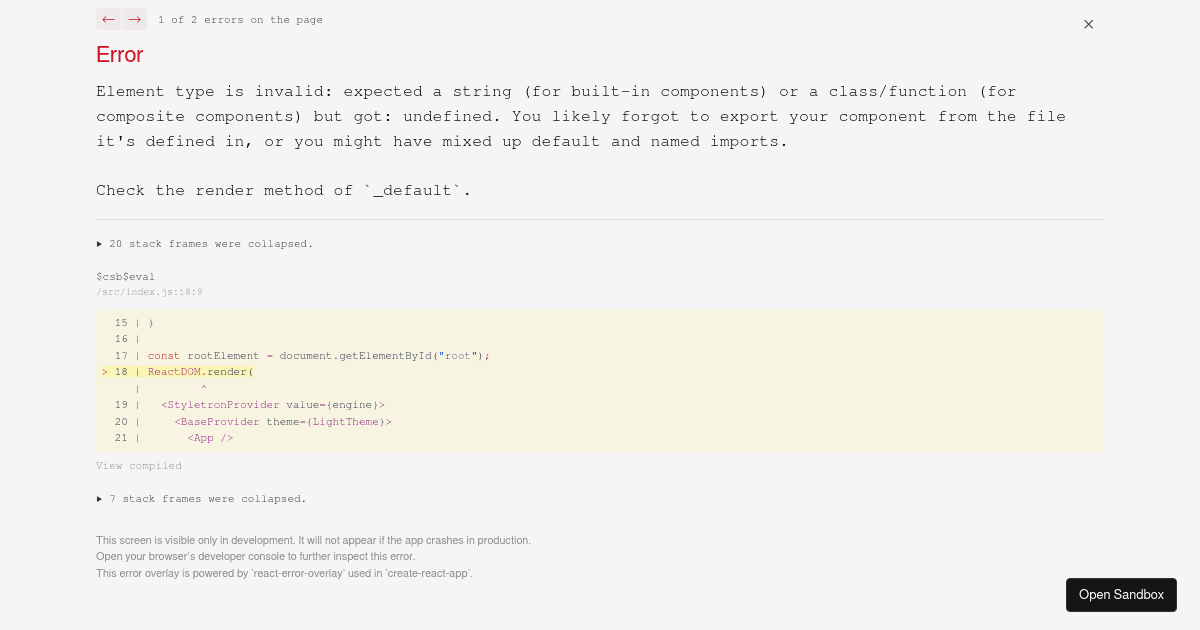 Base Web - SSR Popover - Codesandbox