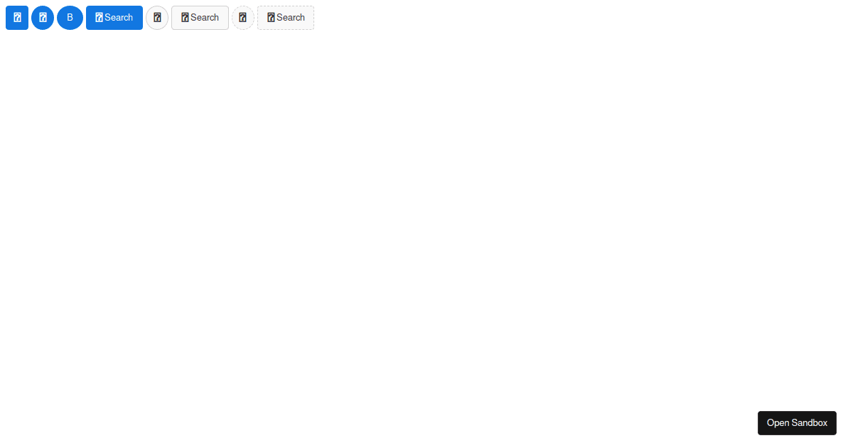 @hybridui/button Icon Example (forked) - Codesandbox